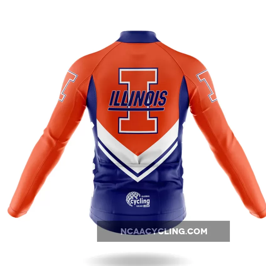 University of Illinois Urbana-Champaign V3 - Men's Cycling - Jersey Only