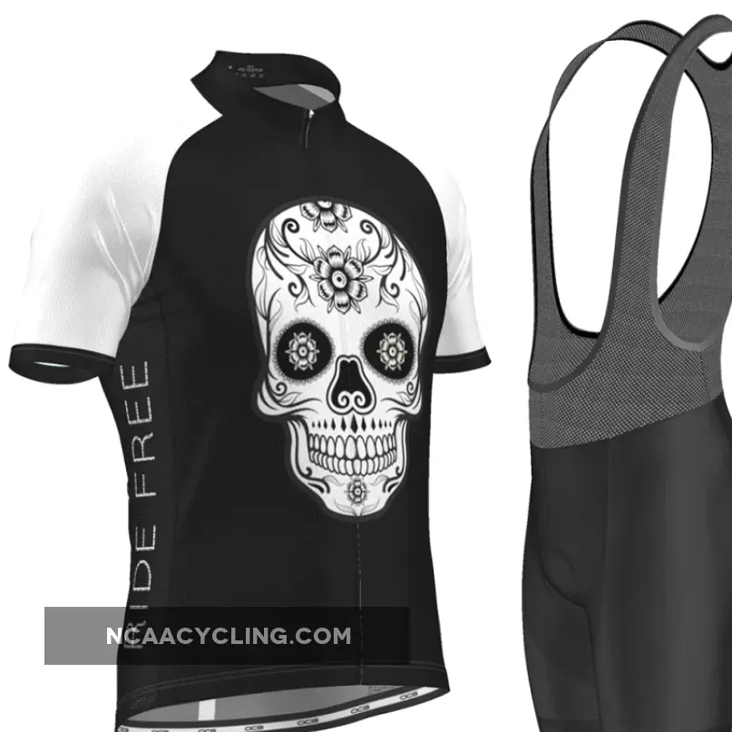 Men's Mexican Mask Short Sleeve Cycling Kit Online