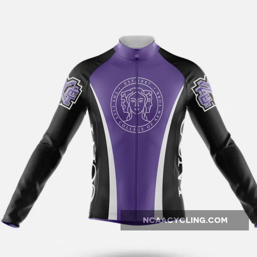 City College of New York Long Sleeve Cycling Jersey Only
