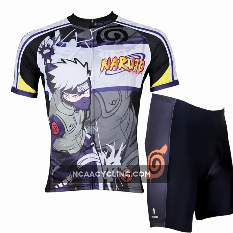 NARUTO Men's Short/long-sleeve Cycling Jersey/Kits/Pant Uzumaki Naruto/Hatake Kakashi