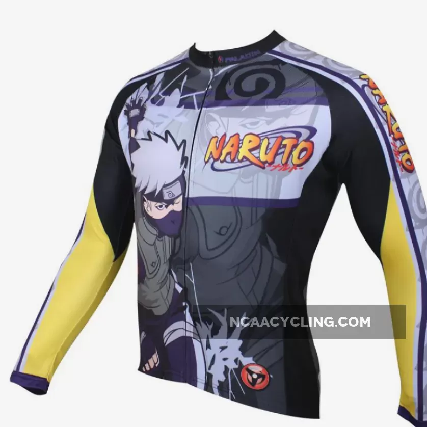 NARUTO Men's Short/long-sleeve Cycling Jersey/Kits/Pant Uzumaki Naruto/Hatake Kakashi