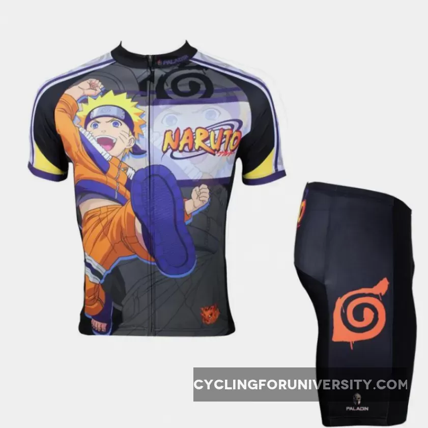 NARUTO Men's Short/long-sleeve Cycling Jersey/Kits/Pant Uzumaki Naruto/Hatake Kakashi