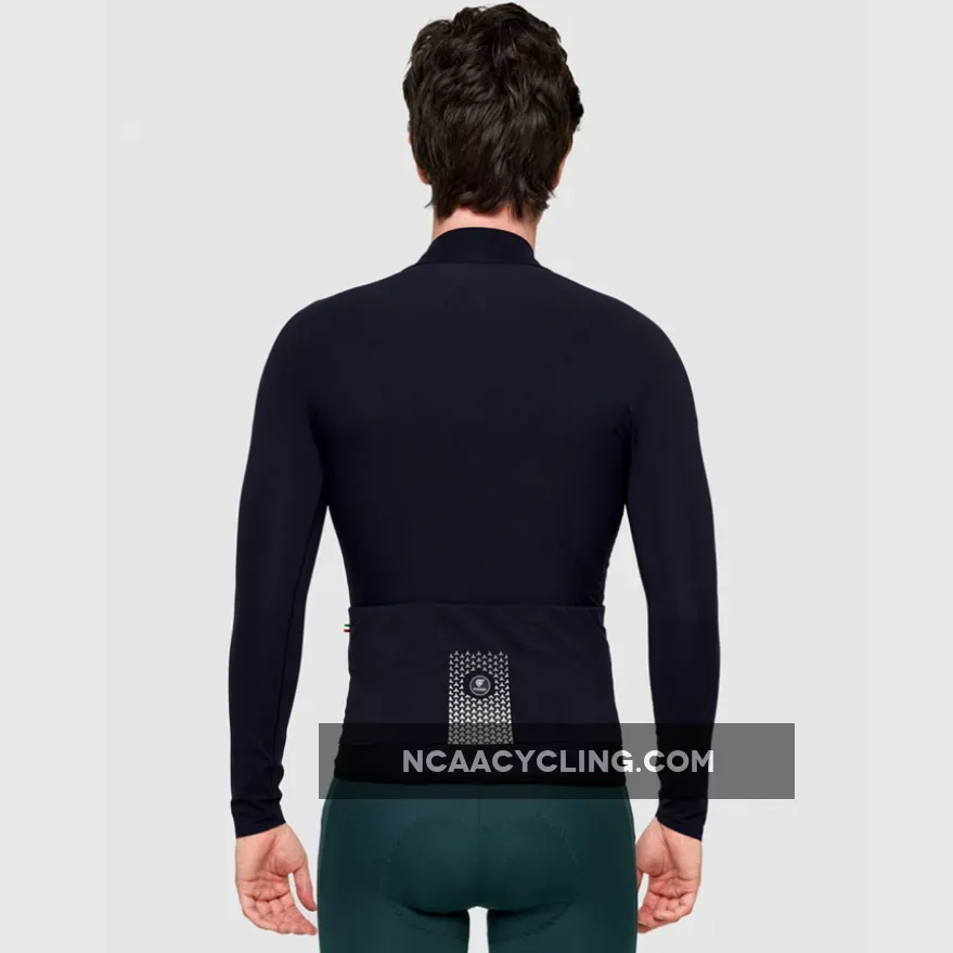 Pissei Prima Pelle Long Sleeves Jersey - Dark Blue Online