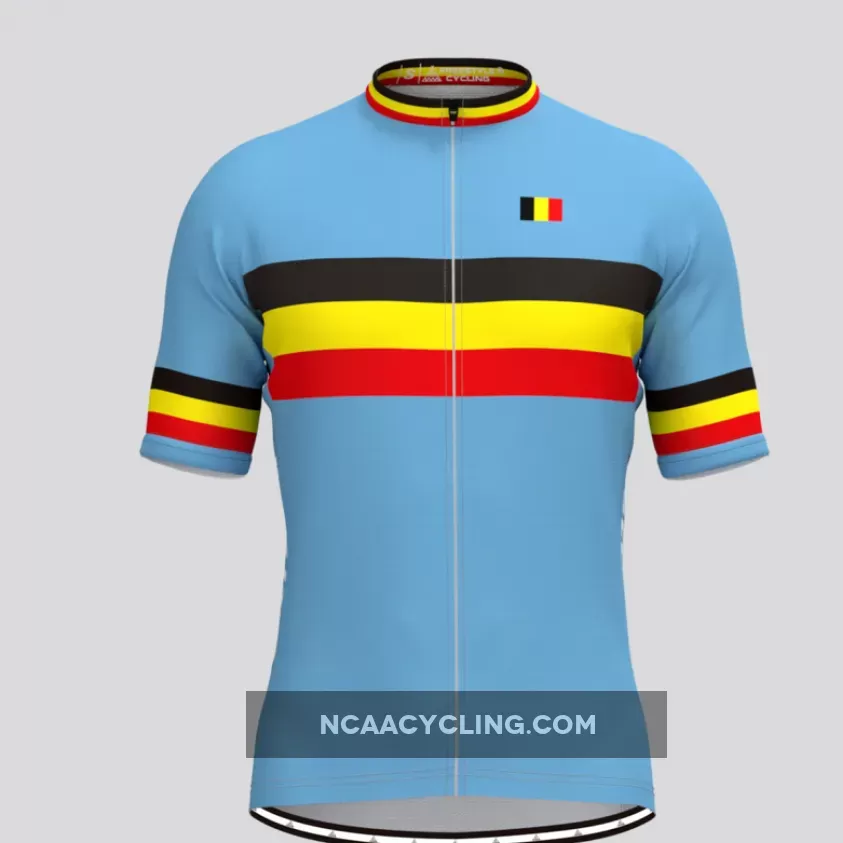 Belgium National Flag Men's Cycling Jersey Restock