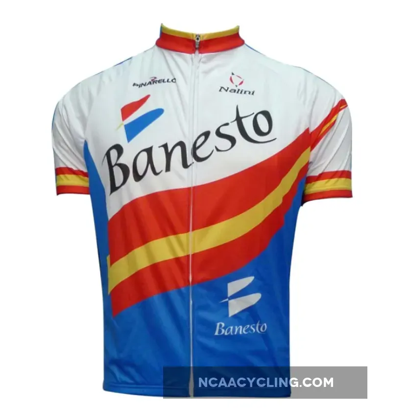 Banesto Team Short Sleeve Cycling Jersey New Releases