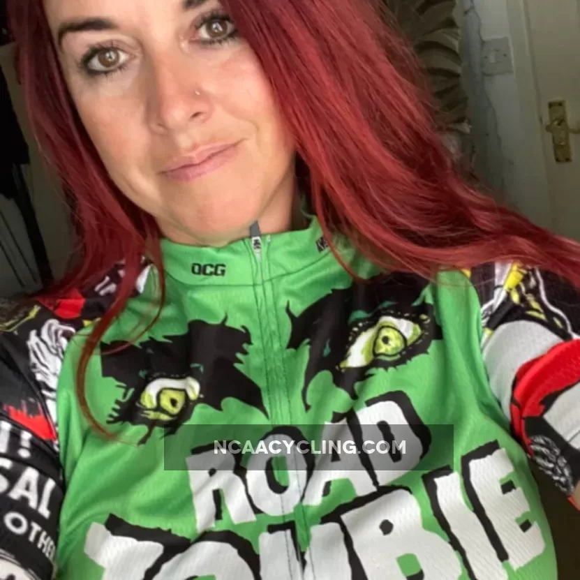 Men's Road Zombie Retro Short Sleeve Cycling Jersey Zombie Sleeves