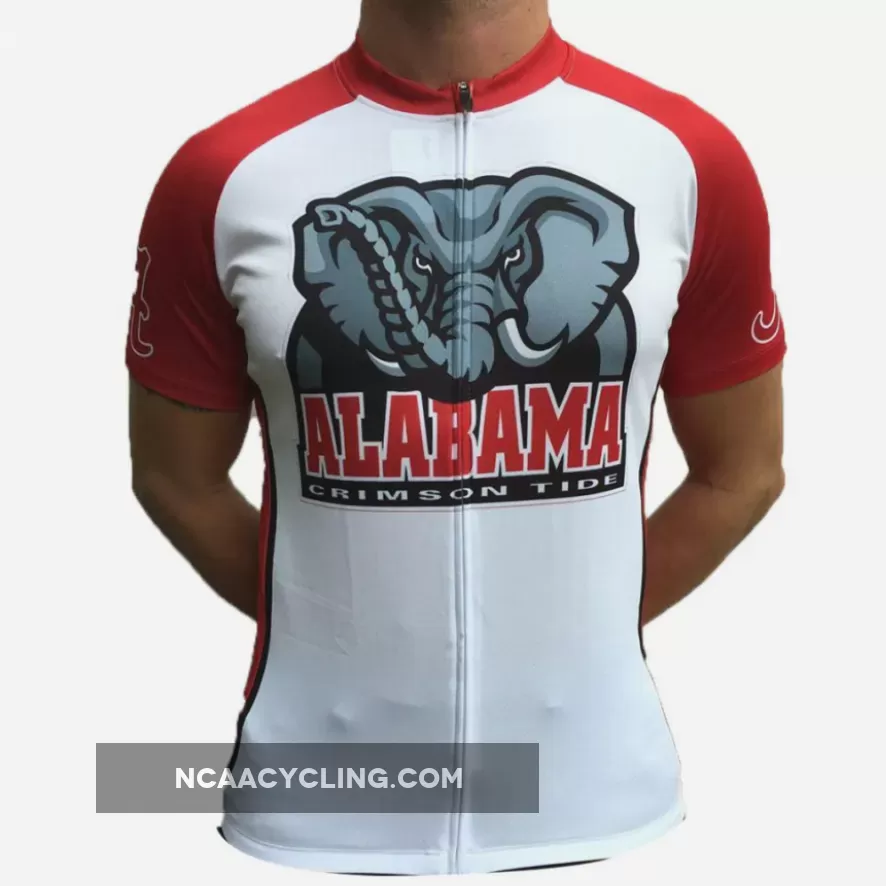 NCAA UA University of Alabama Crimson Tide NCAA Cycling Jerseys