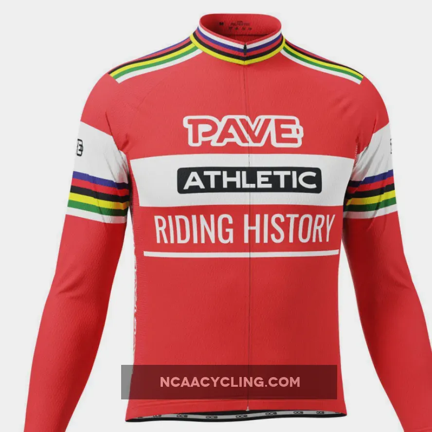 Men's PAVE Athletic Flanders Long Sleeve Cycling Jersey