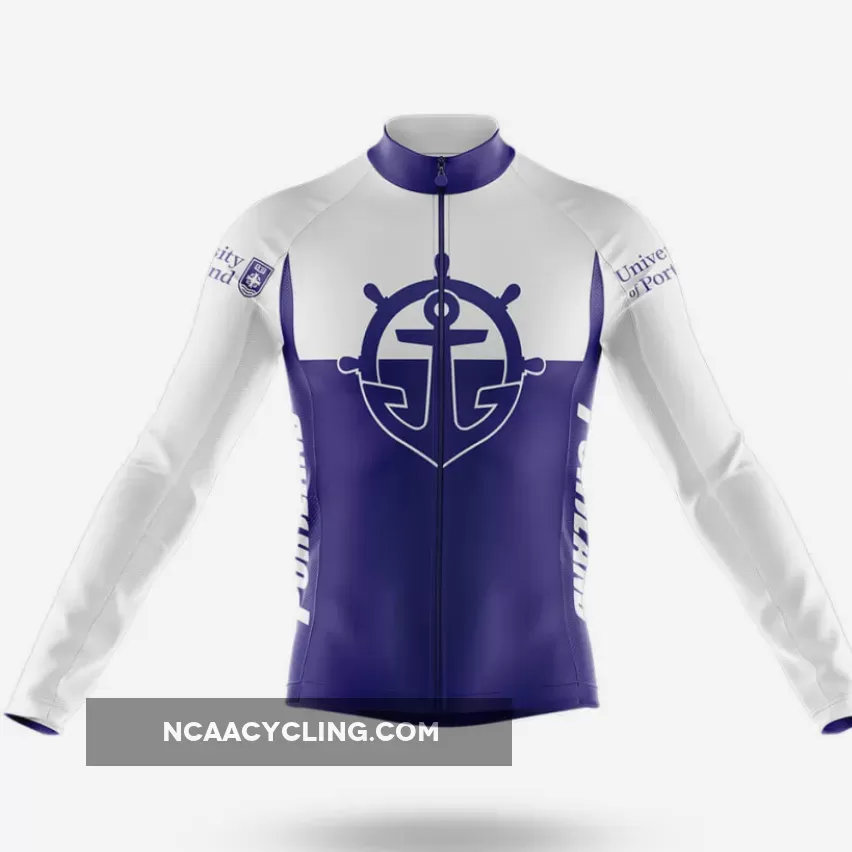 University of Portland V2 Long Sleeve Cycling Jersey Only | portland cycling