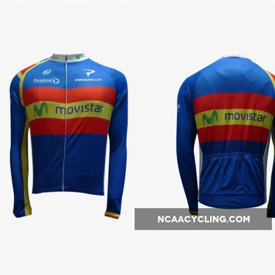 MOVISTAR 2012 SPANISH CHAMPION Cycling Winter Jacket