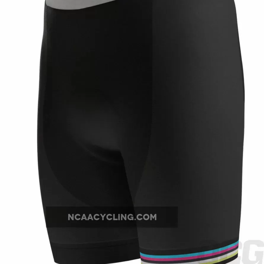 Men's Rainbow Stripes Short Sleeve Cycling Kit Online