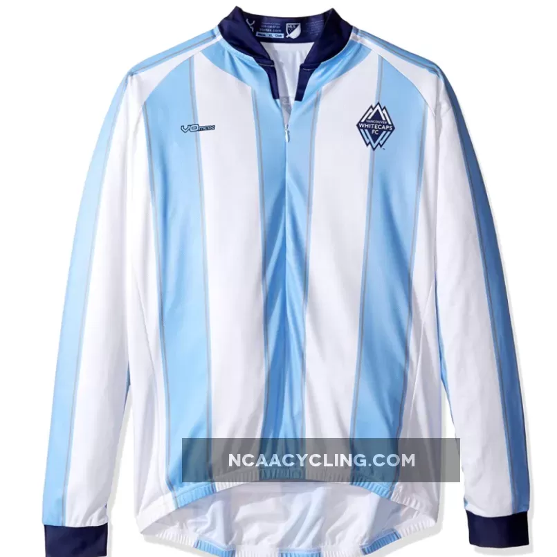 MLS Vancouver Whitecaps FC Long Sleeve Cycling Jerseys