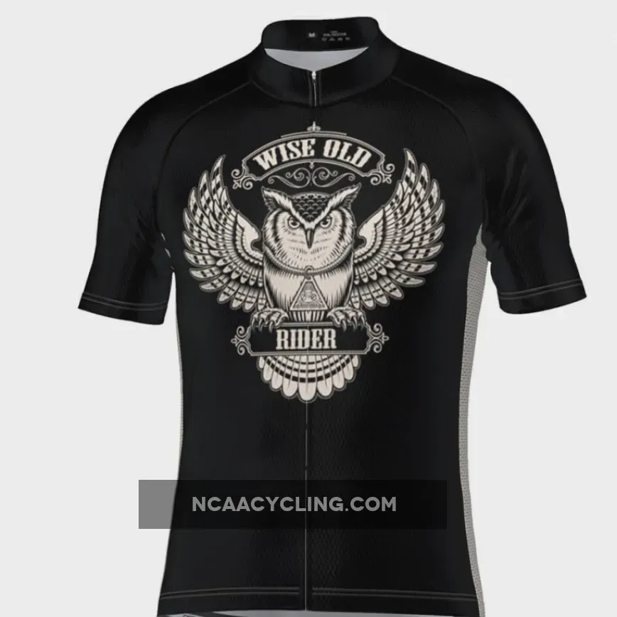 Men's Wise Old Rider Short Sleeve Cycling Jersey For Sale