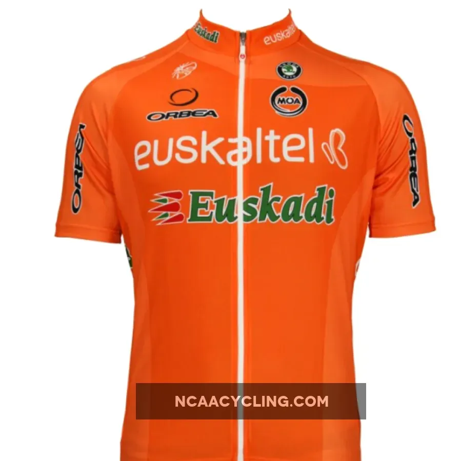 2012 EUSKALTEL Euskadi Bergtrikot MOA Radsport-Profi-Team - Short Sleeve Jersey