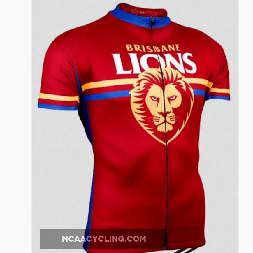 AFL Brisbane Lions Cycle Apparel Short Sleeve Cycling Jerseys