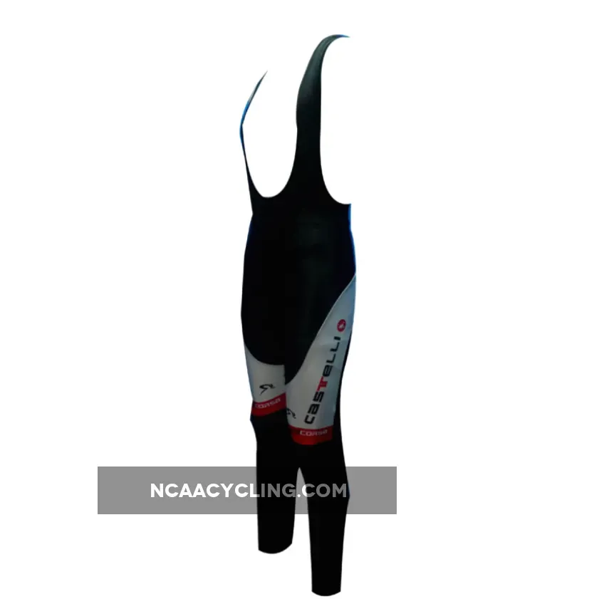 2012 New CASTELLI BLACK Cycling Winter Bib Pants Online