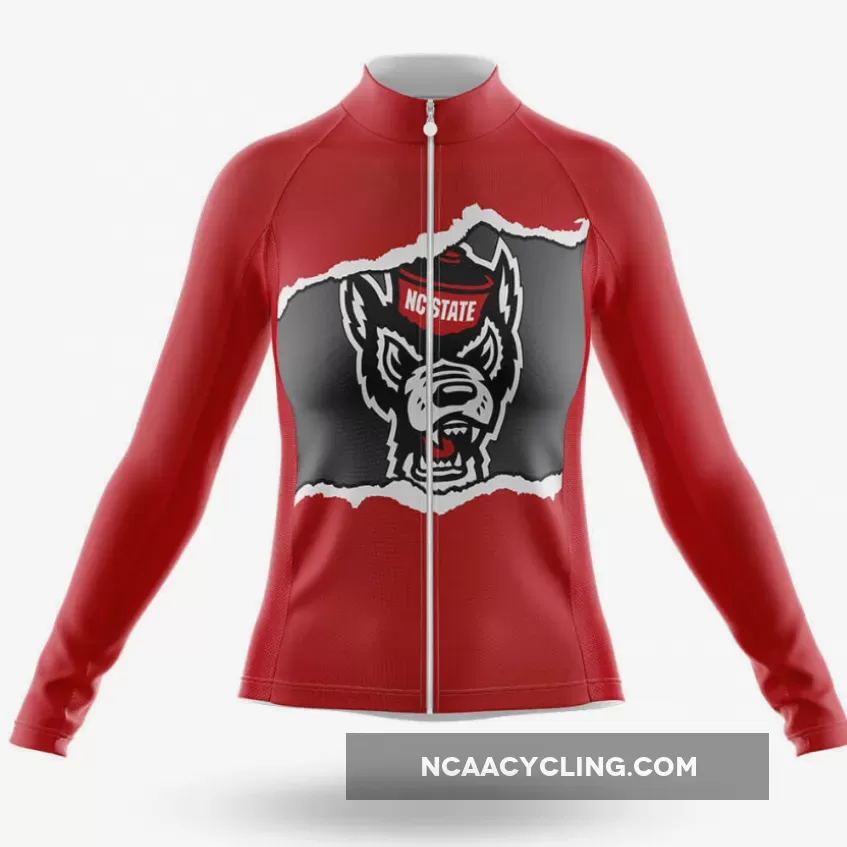 North Carolina State University - Women's Long Sleeve Cycling Jersey Only