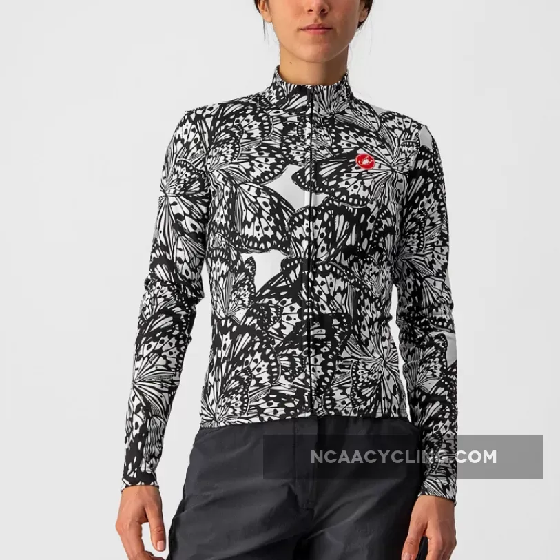 Castelli Unlimited Thermal woman long sleeves jersey - Black