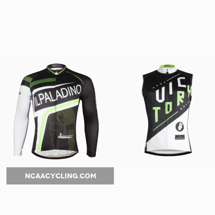Two Men's Cycling Jerseys Long-sleeve /Sleeveless Spring Summer Sportswear gear Pro Cycle Clothing Racing Apparel Outdoor Sports Leisure Biking T-shirt NO.W 671/730
