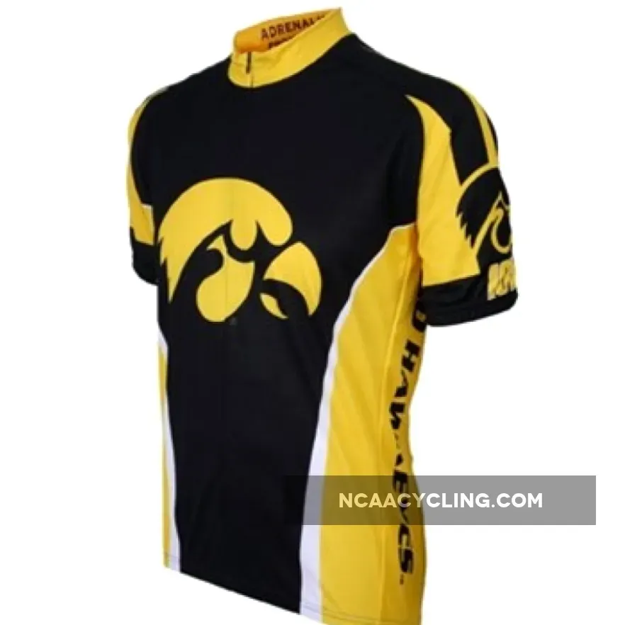 UI Iowa University Hawkeyes Cycling Short Sleeve Jersey