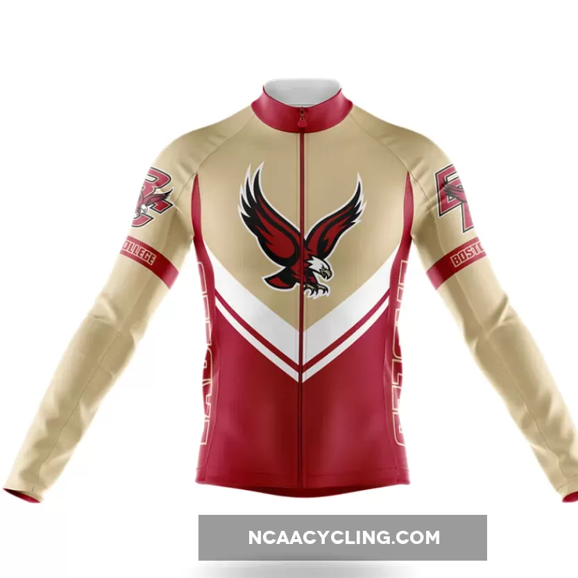Boston College V3 Long Sleeve Cycling Jersey Only For Sale