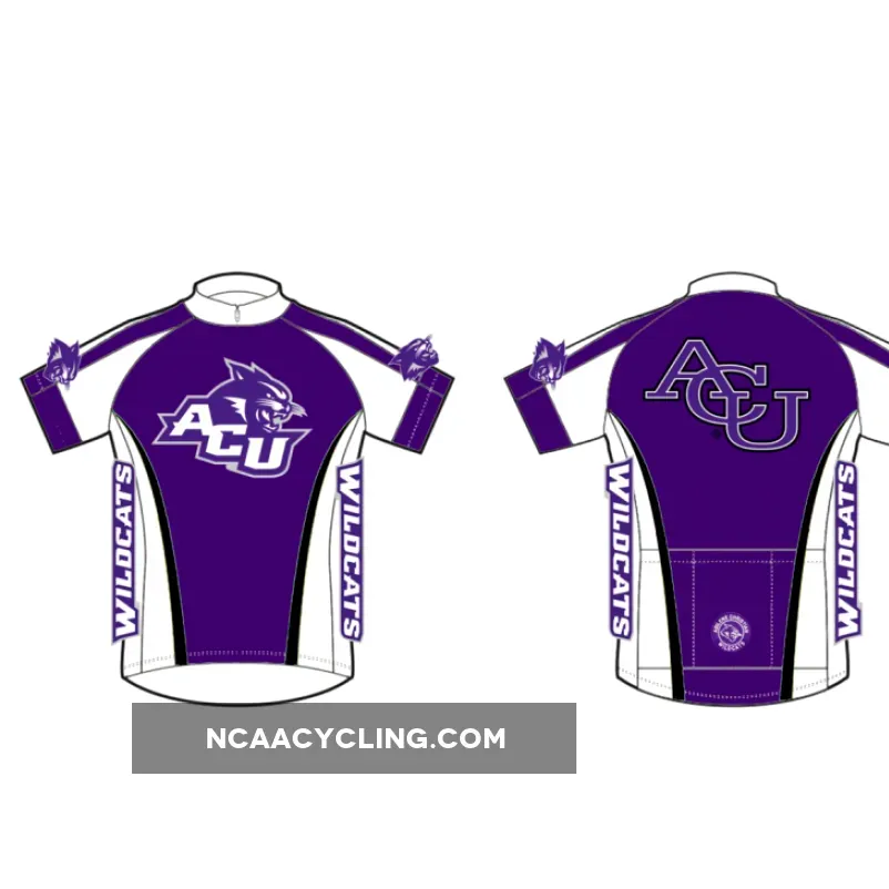 ACU Abilene Christian University Wildcats Cycling Jersey