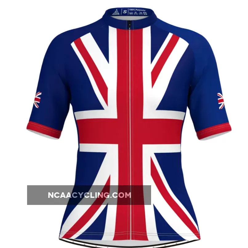 UK Union Jack Flag Women's Cycling Jersey Restock
