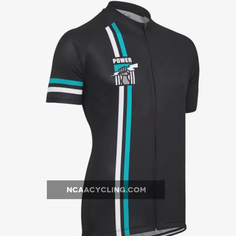 AFL Port Adelaide Power Short Sleeve Cycling Jerseys