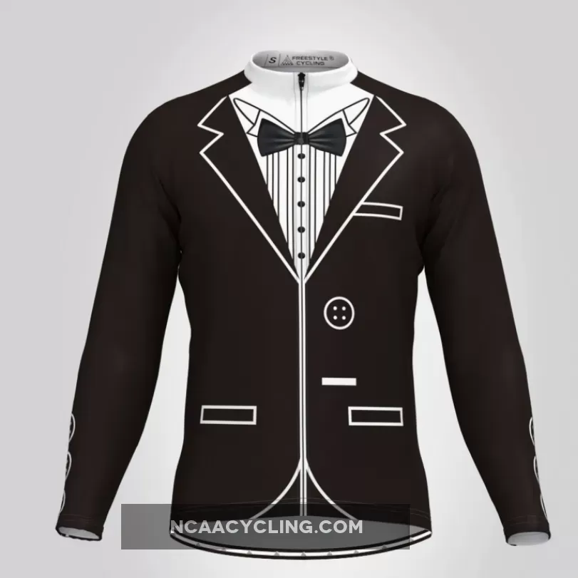 Tuxedo Short Men's LS Cycling Jersey Online