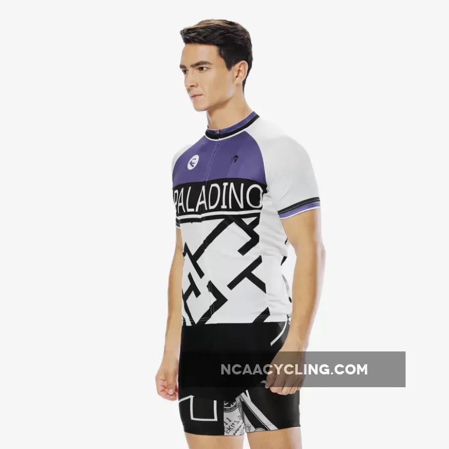 Maze Purple Men's Cycling Short-sleeve Jersey/Suit Exercise Bicycling Pro Cycle Clothing Racing Apparel Outdoor Sports Leisure Biking Shirts Team Summer Kit NO. 812