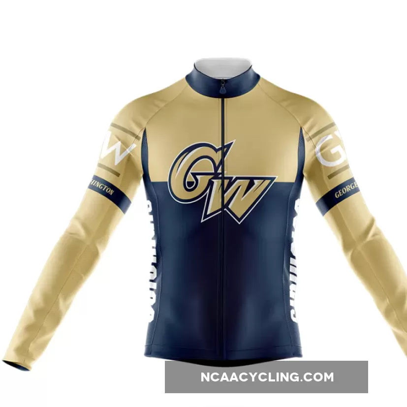 George Washington University V2 Long Sleeve Cycling Jersey Only