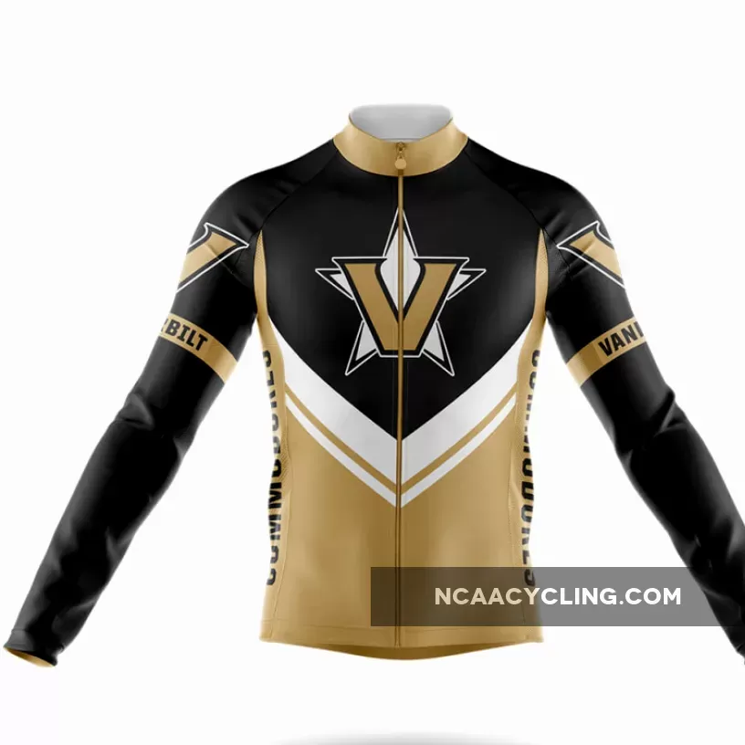 Vanderbilt University V3 Long Sleeve Cycling Jersey Only