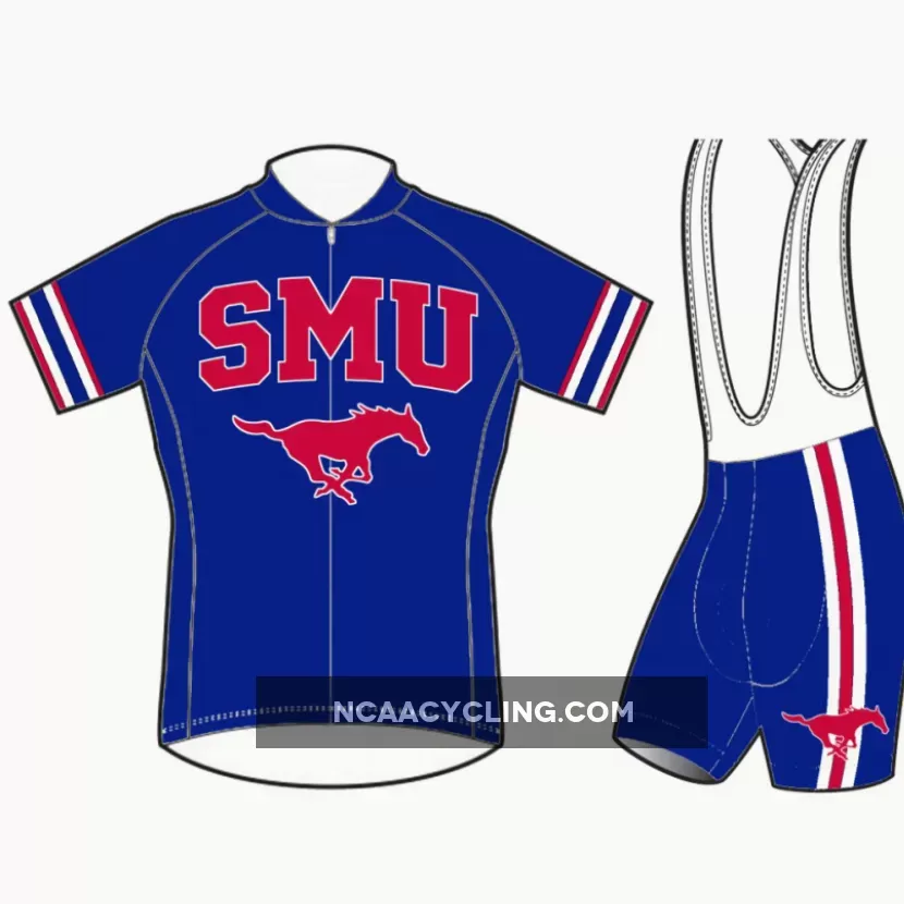 SMU Mustangs southern methodist university Cycling Jerseys shorts bibs