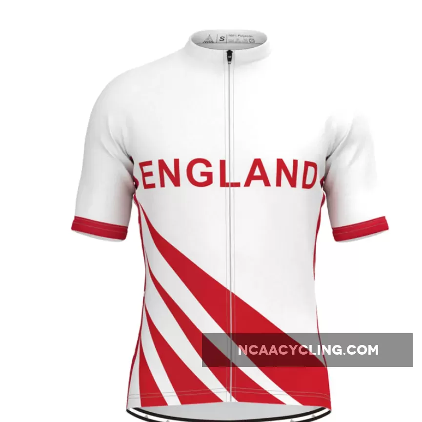 England Flag Men's Cycling Jersey V2 Restock