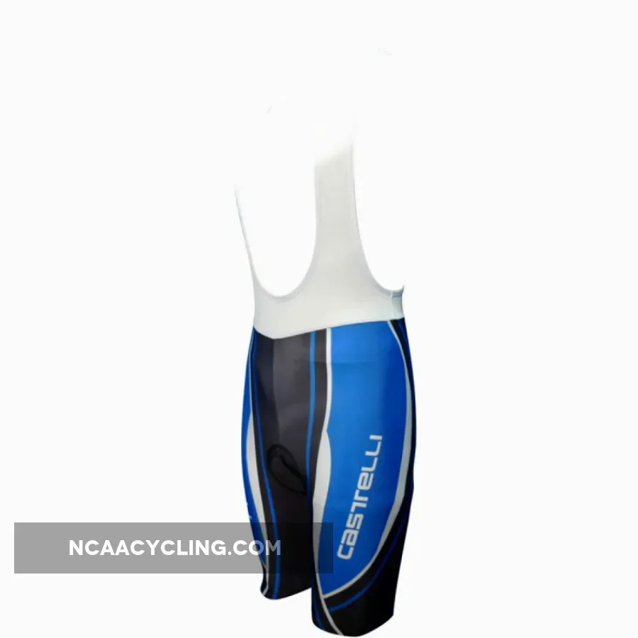 New CASTELLI BLACK-BLUE Cycling Bib Shorts For Sale