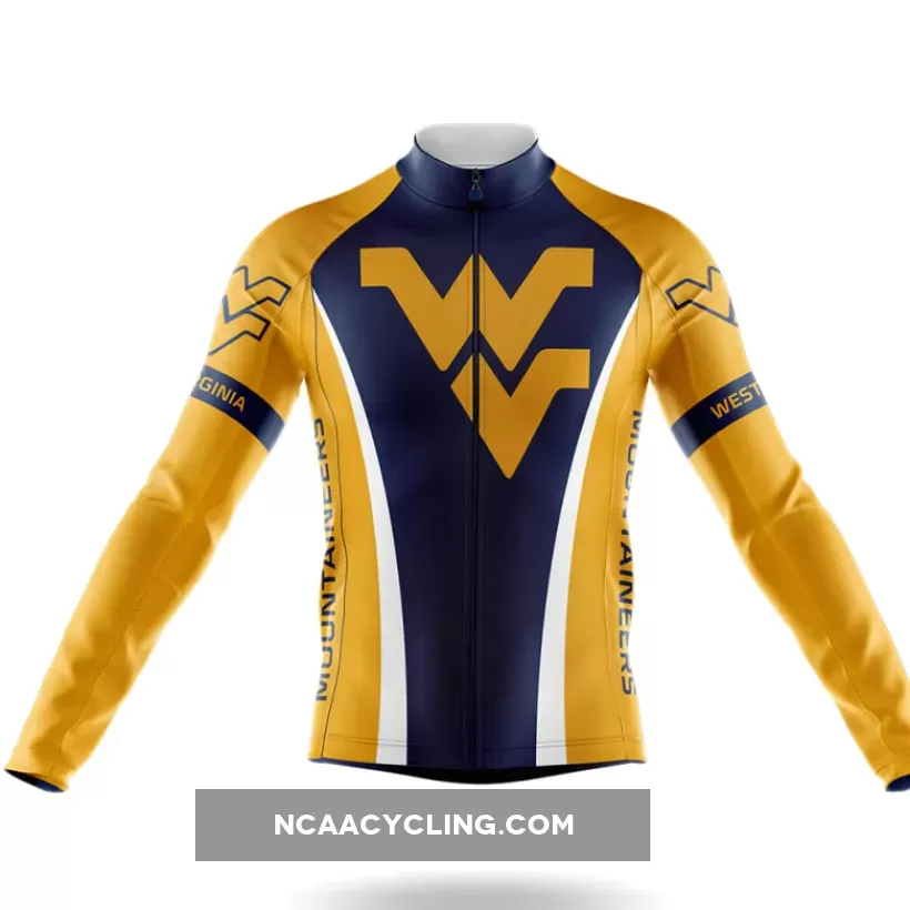 West Virginia University Long Sleeve Cycling Jersey Only