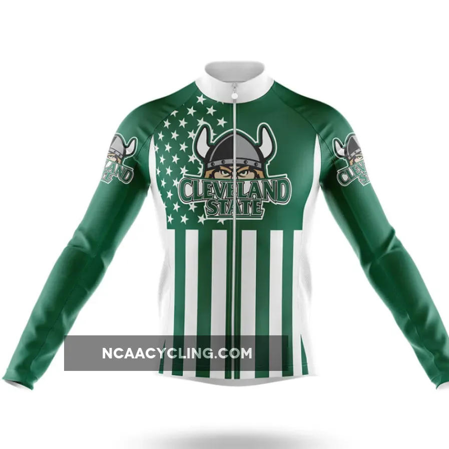 Cleveland State University USA Cycling Kit - Long Sleeve Jersey