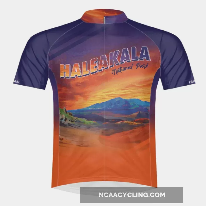 Primal Wear 2021 Haleakala National Park Full Zip Sport Cycling Jersey, Primal Wear Jersey