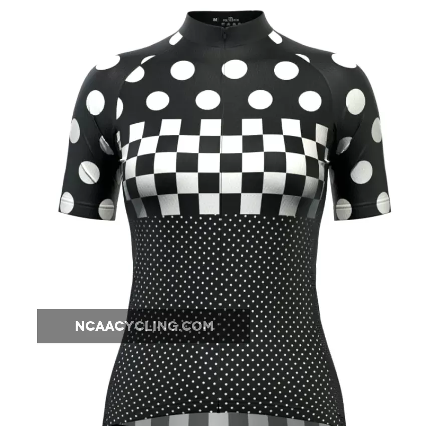 Women's 'Nina' Polka Dot Cycling Jersey Online