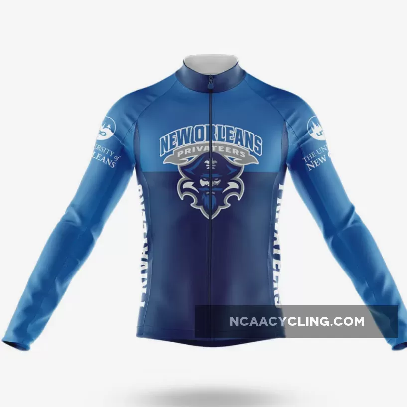 University of New Orleans V2 Long Sleeve Cycling Jersey Only
