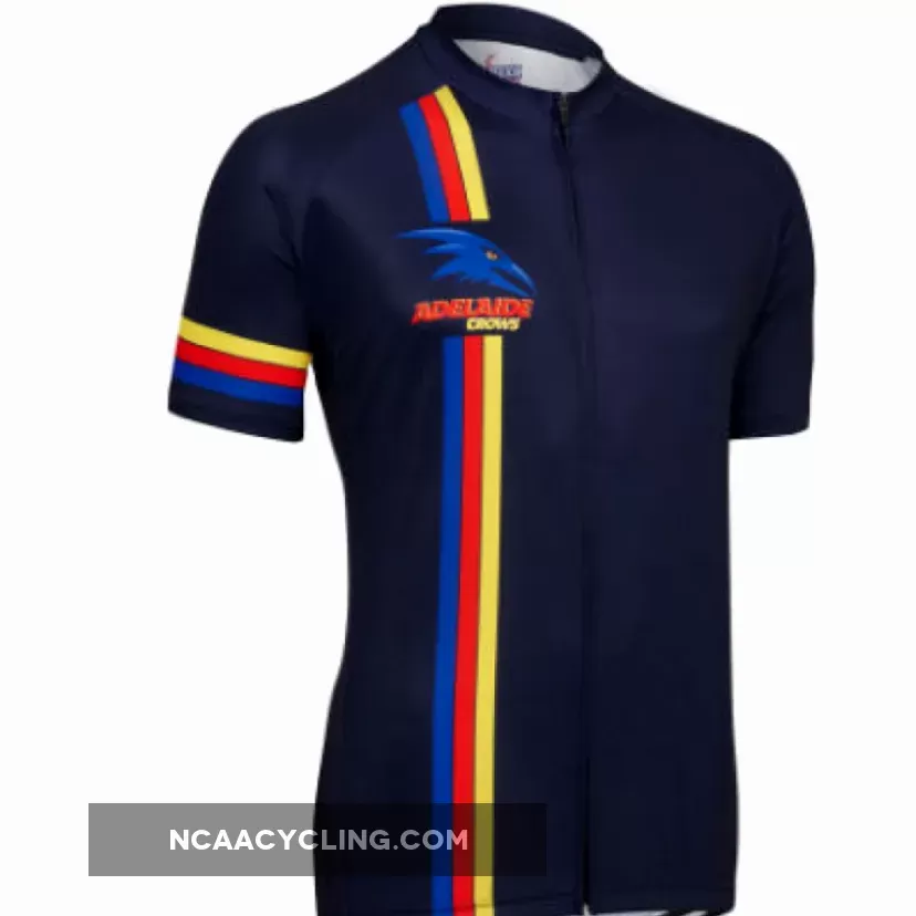 AFL Adelaide Crows Mountain and road bike Short Sleeve Cycling Jerseys