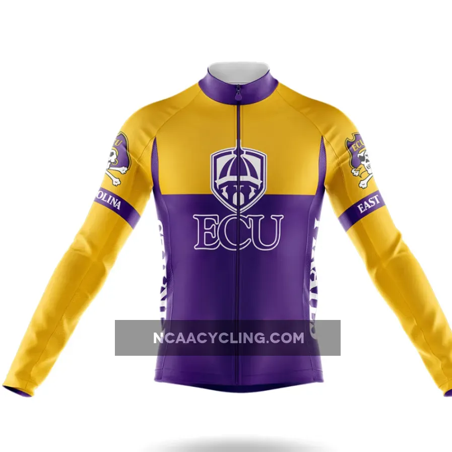East Carolina University V2 Long Sleeve Cycling Jersey Only