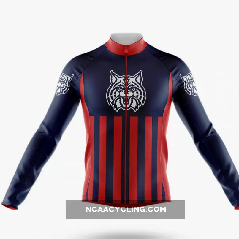 University of Arizona USA Long Sleeve Cycling Jersey Only