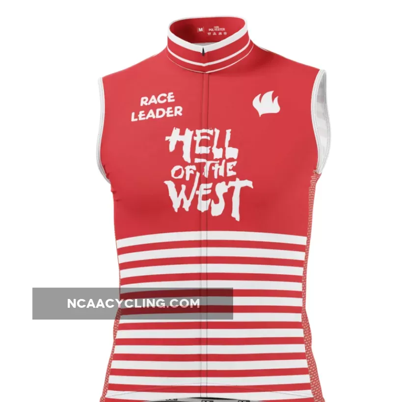 Men's Retro Hell Of The West Sleeveless Cycling Jersey