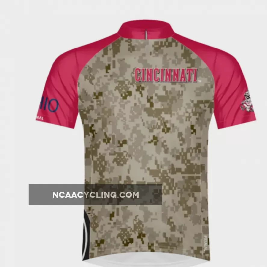 Primal Wear MLB Cincinnati Reds Camo Men's Sport Cycling Jersey