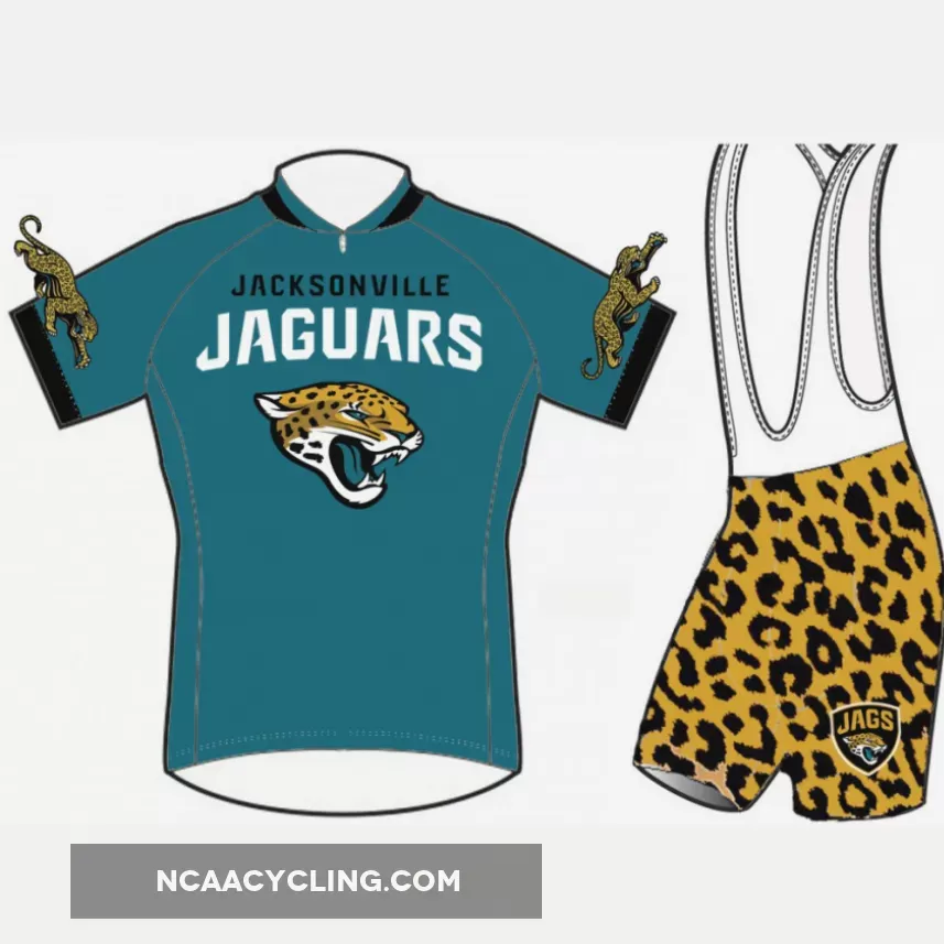 NFL Jacksonville Jaguars Cycling Jerseys shorts (bibs)