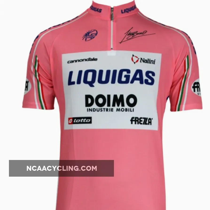 Liquigas 2010 Giro d'Italia Sieger Radsport-Profi-Team Short Sleeve Jersey