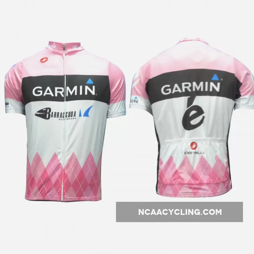 GARMIN-BARRACUDA Giro 2012 Short Sleeve Jersey Outlet