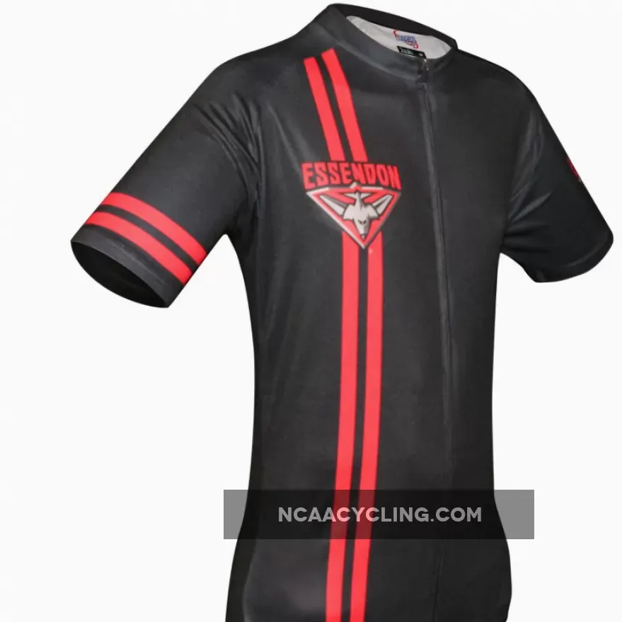 AFL Essendon Bombers Mountain and road bike Short Sleeve Cycling Jerseys