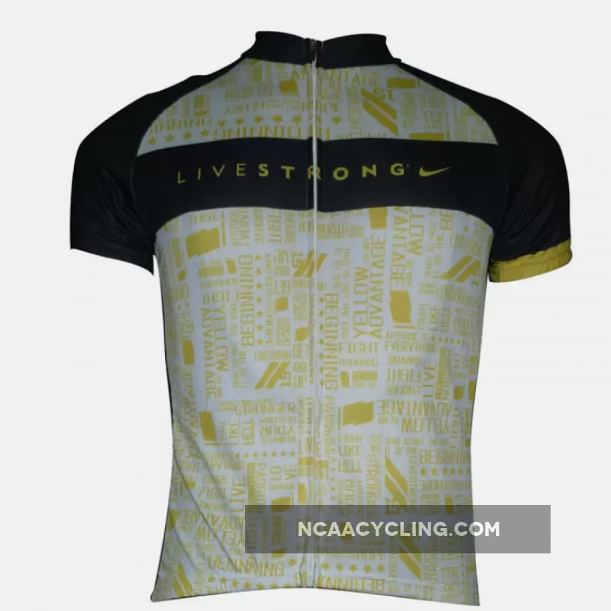 2012 LIVESTRONG Cycling Yellow Edition Short Sleeve Jersey